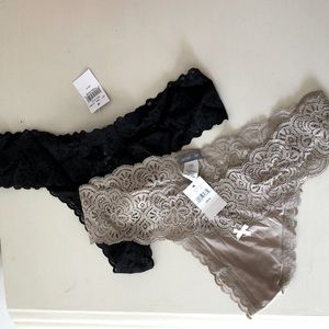 Lot of (2) Lace Tanga Thong